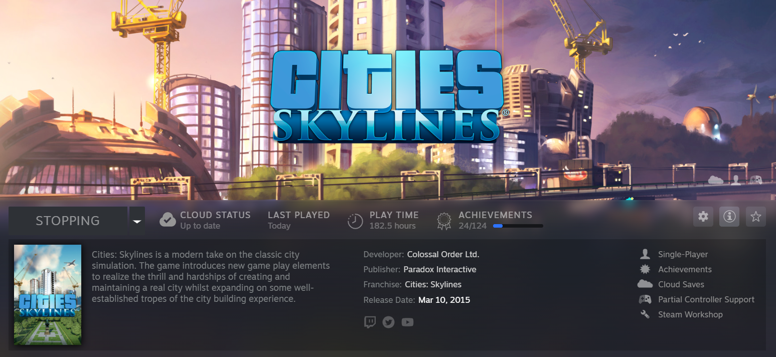 Cities: Skylines (Steam) - Launcher won't open
